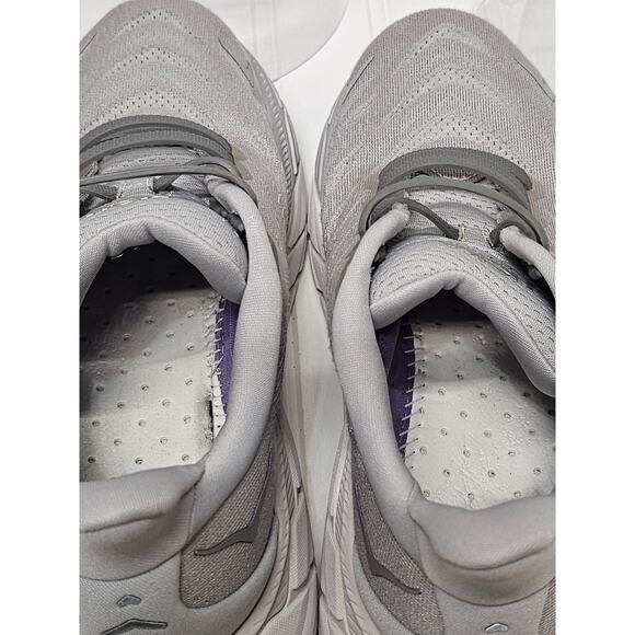 HOKA one one Shoes Womens 7.5D Arahi Athletic low sneakers gray and purple - Picture 9 of 9